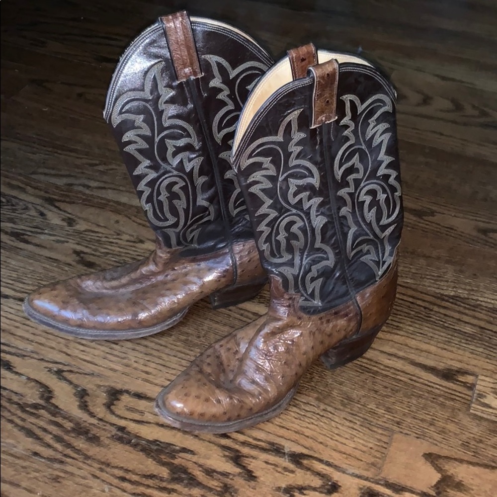 Ostrich Men’s Boots Justin